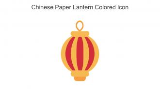 Chinese Paper Lantern Colored Icon In Powerpoint Pptx Png And Editable Eps Format
