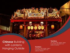 Chinese Restaurant Building Decoration Invitation Decorated