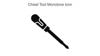 Chisel Tool Monotone Icon In Powerpoint Pptx Png And Editable Eps Format