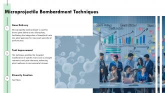 Chloroplast Transformation Techniques For Enhanced Plant Genetics PPT Presentation ST AI Engaging Image