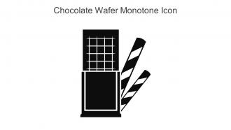 Chocolate Wafer Monotone Icon In Powerpoint Pptx Png And Editable Eps Format