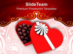 Chocolates gift box love powerpoint templates ppt themes and graphics 0213
