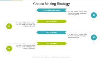 Choice Making Strategy In Powerpoint And Google Slides Cpb