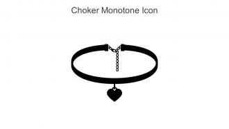 Choker Monotone Icon In Powerpoint Pptx Png And Editable Eps Format