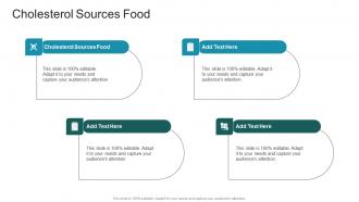 Cholesterol Sources Food In Powerpoint And Google Slides Cpb