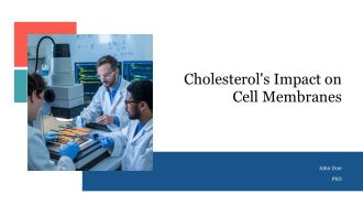 Cholesterols Impact On Cell Membranes PPT Guidelines AT