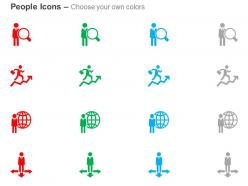 Choose any way to growth search global business ppt icons graphics