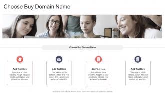 Choose Buy Domain Name In Powerpoint And Google Slides Cpb