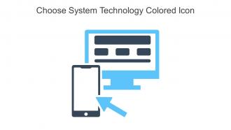 Choose System Technology Colored Icon In Powerpoint Pptx Png And Editable Eps Format