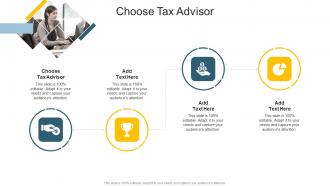 Choose Tax Advisor In Powerpoint And Google Slides Cpb