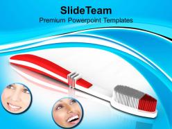 Choose the best toothbrush powerpoint templates ppt themes and graphics 0513
