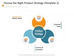 Choose the right product strategy m3401 ppt powerpoint presentation show master slide