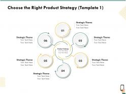 Choose the right product strategy r261 ppt powerpoint presentation icon