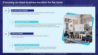 Choosing An Ideal Business Location For The Bank Business Plan BP SS