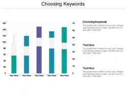 Choosing keywords ppt powerpoint presentation pictures graphics cpb