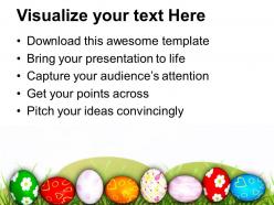 Christ easter eggs with lots of suprises powerpoint templates ppt backgrounds for slides