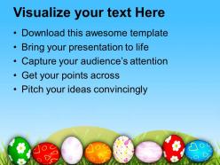 Christ easter eggs with lots of suprises powerpoint templates ppt backgrounds for slides