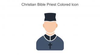 Christian Bible Priest Colored Icon In Powerpoint Pptx Png And Editable Eps Format