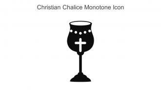 Christian Chalice Monotone Icon In Powerpoint Pptx Png And Editable Eps Format