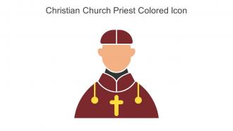 Christian Church Priest Colored Icon In Powerpoint Pptx Png And Editable Eps Format
