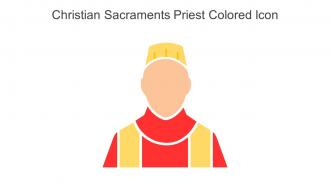 Christian Sacraments Priest Colored Icon In Powerpoint Pptx Png And Editable Eps Format