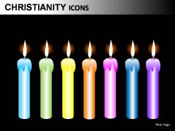 Christianity icons powerpoint presentation slides