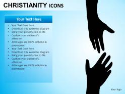 Christianity icons powerpoint presentation slides db