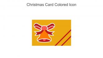 Christmas Card Colored Icon In Powerpoint Pptx Png And Editable Eps Format