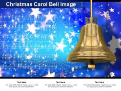 Christmas carol bell image