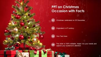 Christmas Facts Powerpoint Ppt Template Bundles