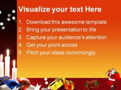 Christmas festival powerpoint templates and powerpoint backgrounds 0511