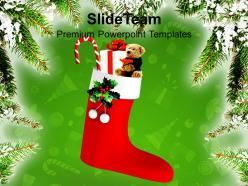 Christmas Gifts Party Merry Celebration Festival Powerpoint Templates And Themes