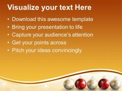 Christmas greetings decorative filigree holidays powerpoint templates ppt backgrounds for slides