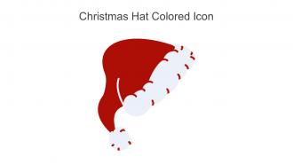 Christmas Hat Colored Icon In Powerpoint Pptx Png And Editable Eps Format
