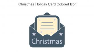 Christmas Holiday Card Colored Icon In Powerpoint Pptx Png And Editable Eps Format