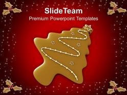 Christmas ornament chocolate cookies holidays powerpoint templates ppt backgrounds for slides