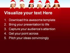 Christmas people festival powerpoint templates and powerpoint backgrounds 0311