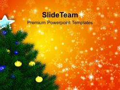 Christmas pics clip art stunning tree holidays powerpoint templates ppt backgrounds for slides