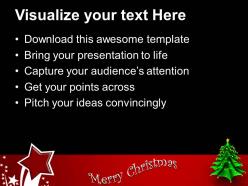 Christmas pictures trees background holidays powerpoint templates ppt backgrounds for slides