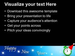 Christmas present carol and new year concept templates ppt backgrounds for slides powerpoint