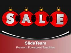 Christmas Sermons Merry Image Illustration Of Balls With Sale Templates Ppt Backgrounds For Slides