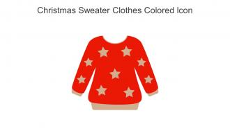 Christmas Sweater Clothes Colored Icon In Powerpoint Pptx Png And Editable Eps Format