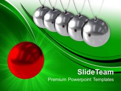 Christmas time powerpoint templates balancing balls leadership ppt themes