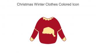 Christmas Winter Clothes Colored Icon In Powerpoint Pptx Png And Editable Eps Format