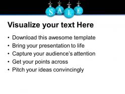 Christmas wreaths images of blue balls with cross sign hanging powerpoint templates