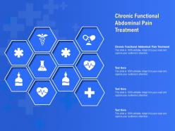 Chronic functional abdominal pain treatment ppt powerpoint presentation portfolio