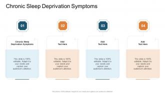 Chronic Sleep Deprivation Symptoms In Powerpoint And Google Slides Cpb