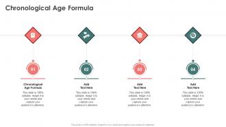 Chronological Age Formula In Powerpoint And Google Slides Cpb