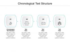 Chronological text structure ppt powerpoint presentation pictures files cpb