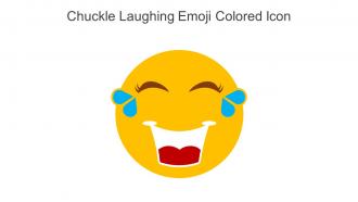 Chuckle Laughing Emoji Colored Icon In Powerpoint Pptx Png And Editable Eps Format